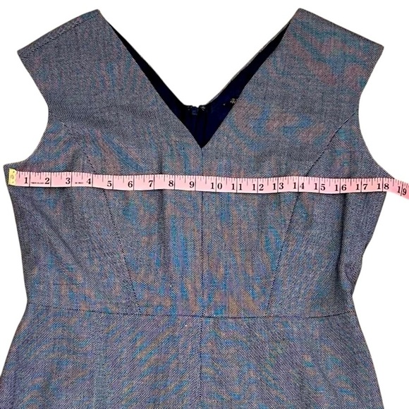 Brooks Brothers Explorer V-Neck Sheath Size 10 - Picture 8 of 9